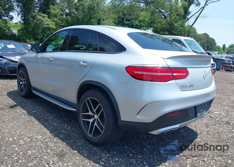 2016 Mercedes-Benz Gle 450 Amg Coupe 4Matic z USA, uszkodzony, nr VIN 4JGED6EB4GA023448
